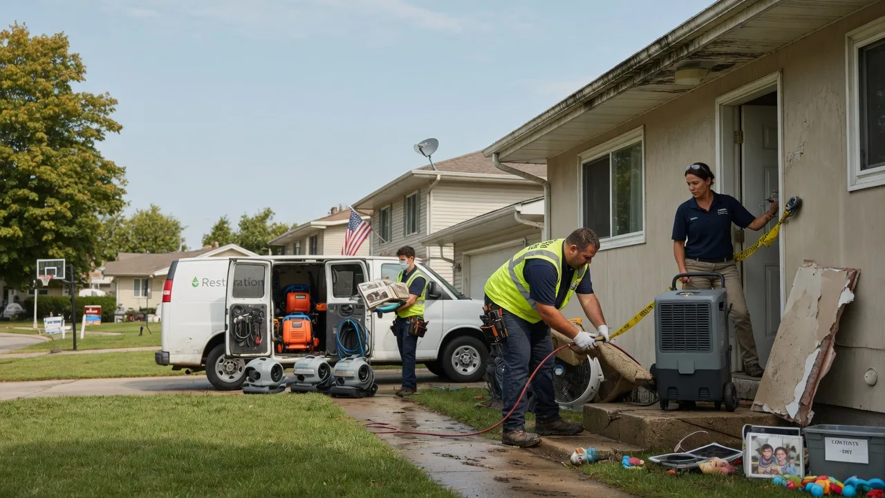 Water Damage Restoration in Oxford, NC near me